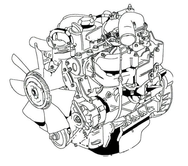 17H 2.5 Petrol Engine Parts