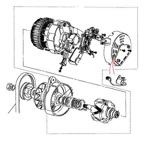 17H Alternator