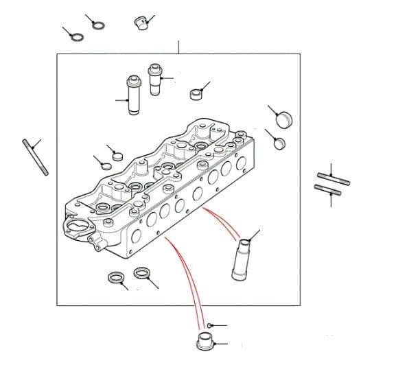 2.5dt Cylinder Head Assembly