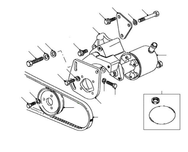 200tdi Power Steering Pump - Defender