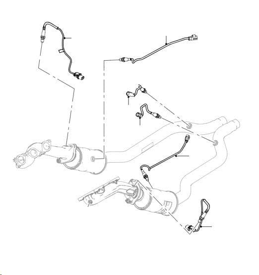 3.0 Petrol RWD Exhaust Sensors