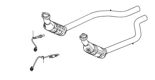 3.0NA, 4.2NA & 4.2SC Petrol Exhaust Sensors