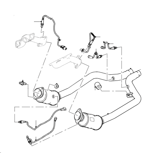 3.0SC RWD Exhaust Sensors