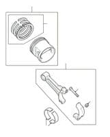 3.5V8 Pistons, Connecting Rods & Bearings