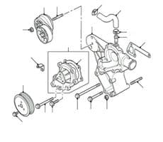 300tdi Coolant Pump & Housing