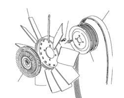 300tdi Cooling Fan & Belt