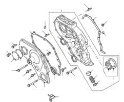 300tdi Front Cover & Oil Pump