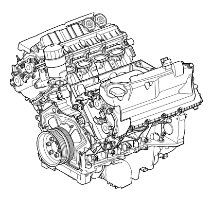 5.0 V8 AJ133 Engine Parts