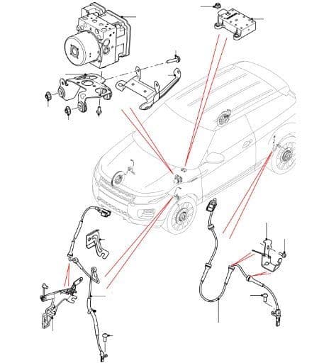 ABS Modulator & Sensors to DH999999