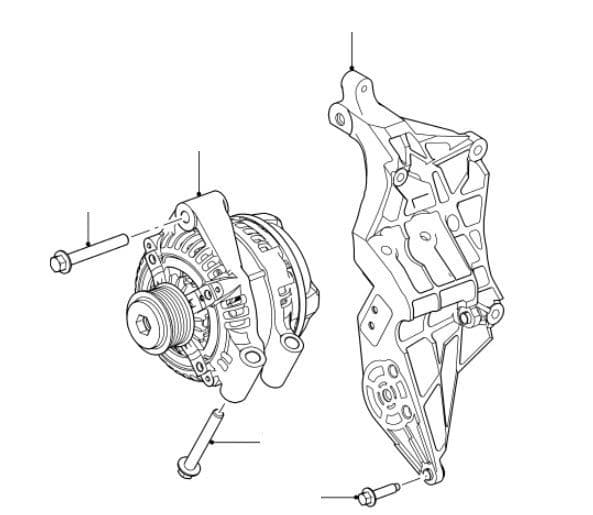 ALTERNATOR & FIXINGS