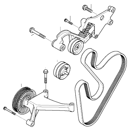 Belt Drive - Alternator & Water Pump