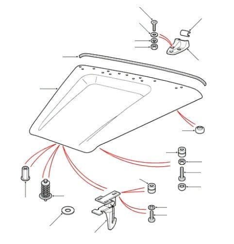 Bonnet (Hood) Fixtures & Fittings