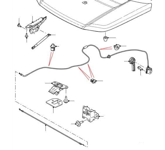 Bonnet (Hood) Fixtures & Fittings