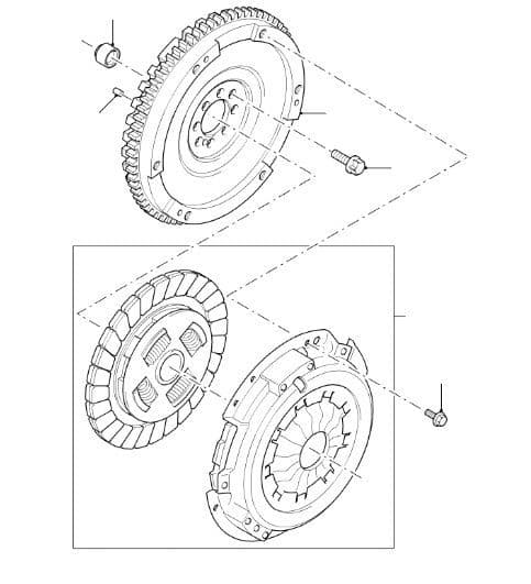 Clutch & Flywheel 2.2 & 2.4 Duratorq