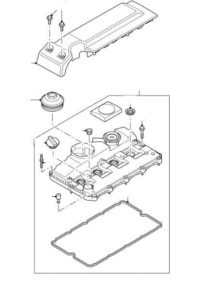 Cylinder Head Cover 2.4 Duratorq