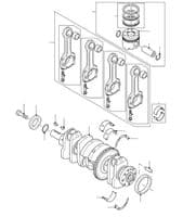 Dw12 Crankshaft, Pistons, Conrods & Bearings