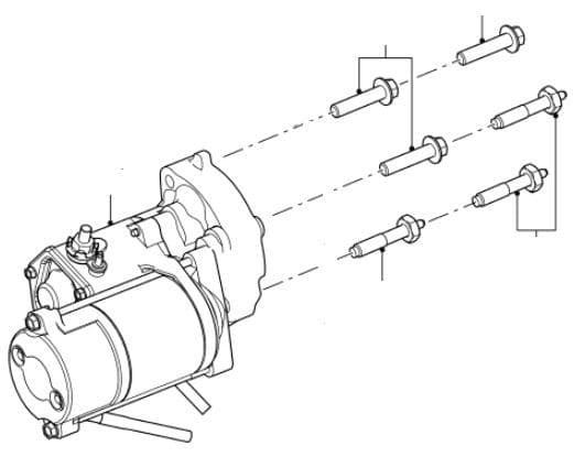 Dw12 Starter Motor