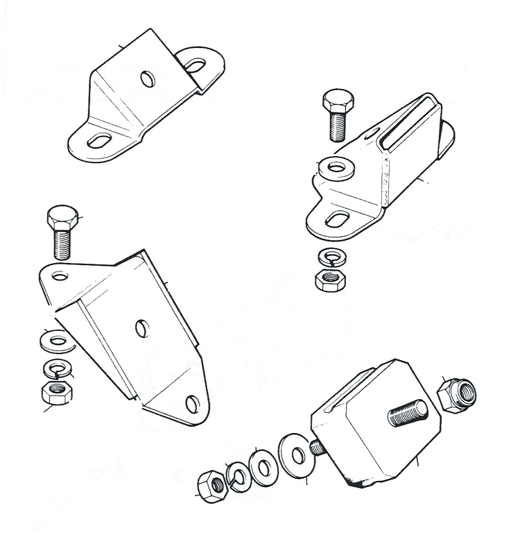 Engine Mountings - Diesel Engines