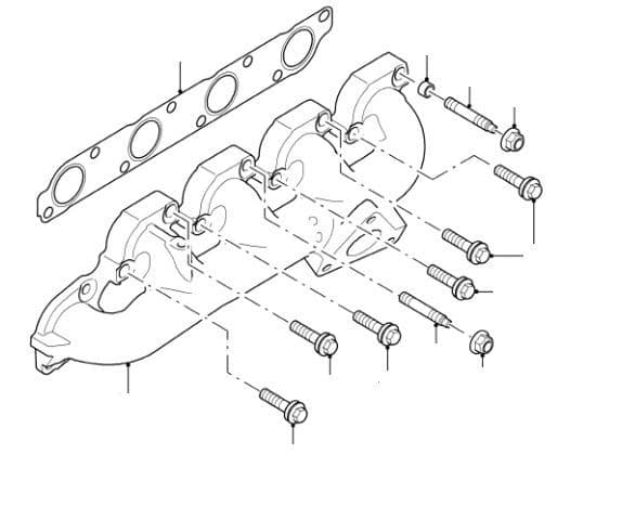 Exhaust Manifold 2.4 Duratorq