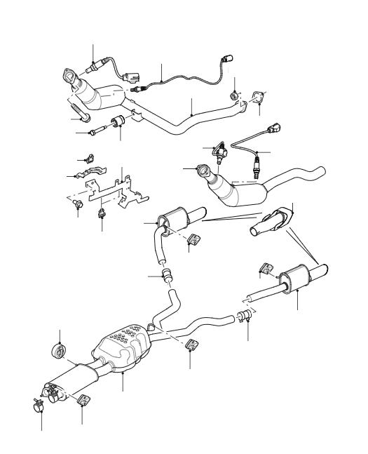 Exhaust Sytem 5.0 V8 Petrol