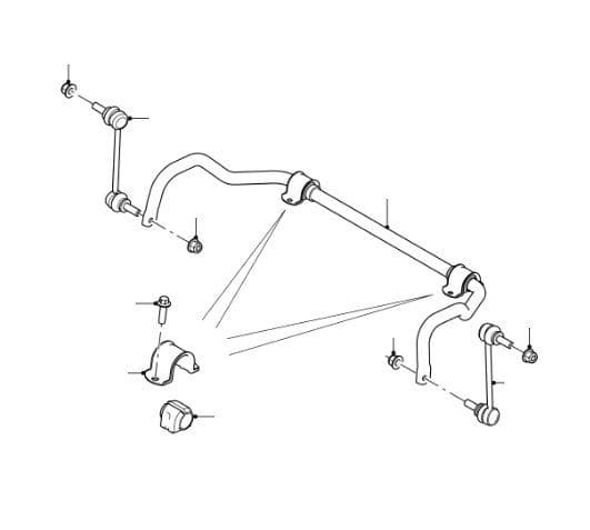 Front Anti Roll Bar & Stabiliser Links