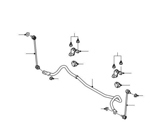 Front Anti Roll Bar & Stabiliser Links