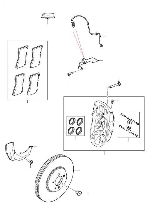 Front Brakes 380mm Discs