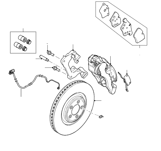 Front Brakes Excluding Carbon Ceramic