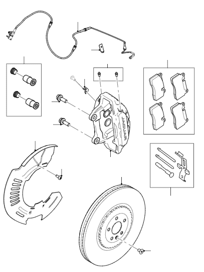 Front Brakes SVR Models