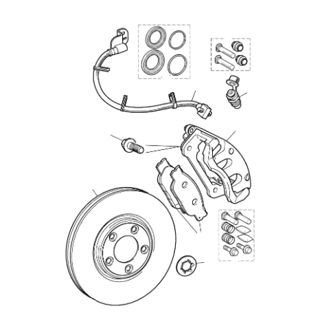 Front Brakes to VIN M45254