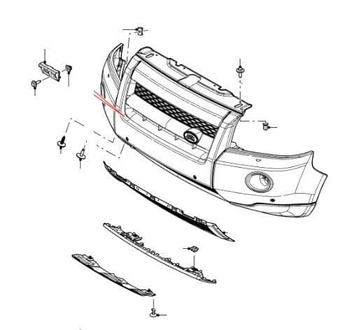 Front Bumper Mounting