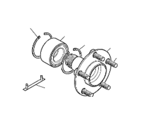 Front Hub Bearing