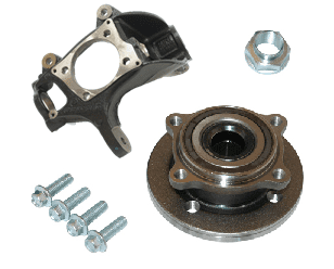 Front Hub Carrier, Bearing & Ball Joint