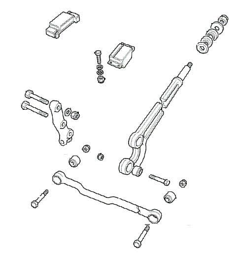 Front Radius Arm & Links