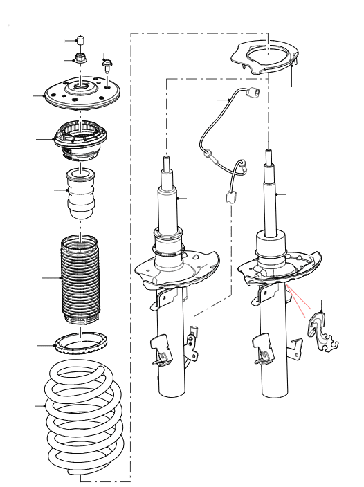 Front Shock Absorbers