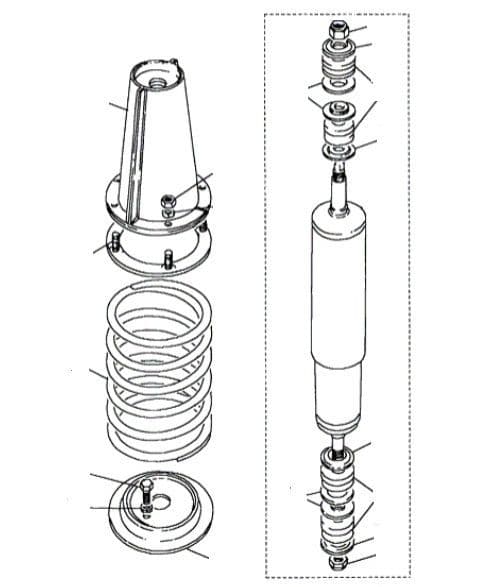 Front Shock Absorbers & Springs