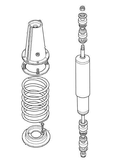 Front Shock Absorbers & Springs