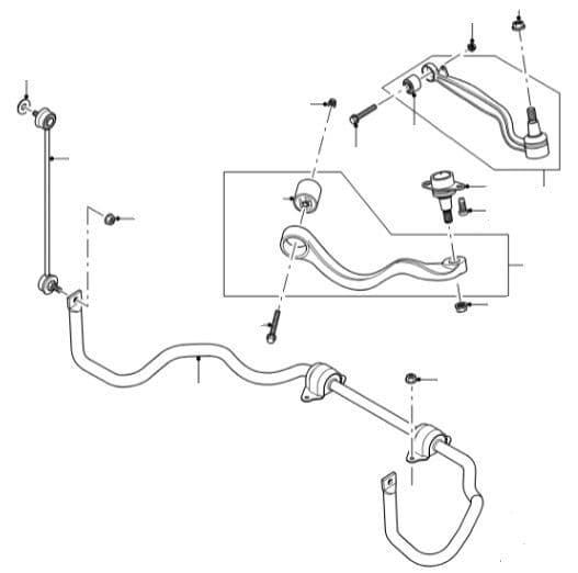 Front Suspension Arms & Links