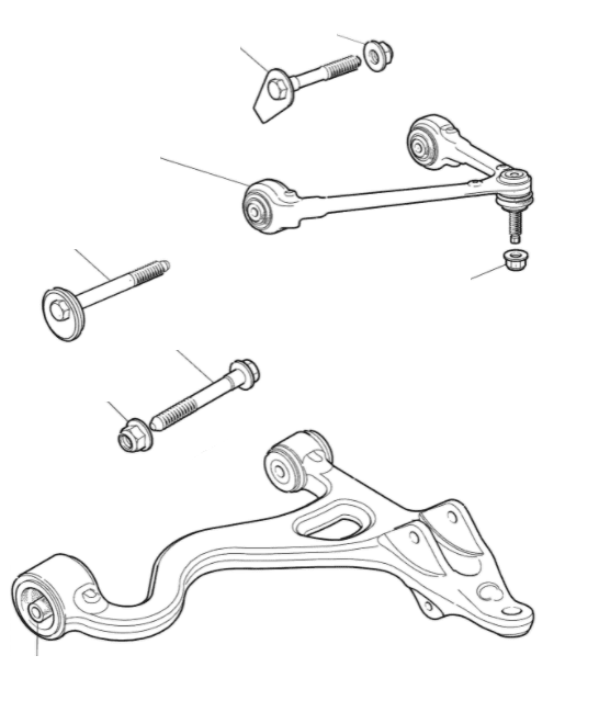 Front Suspension Arms to VIN M45254