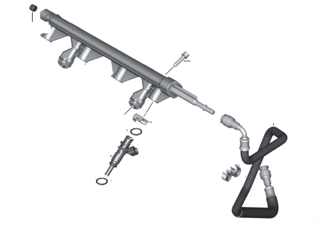 Fuel Injectors & Pipes