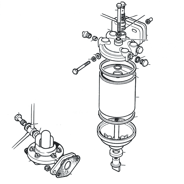 Fuel Lift Pump & Filter - Diesel