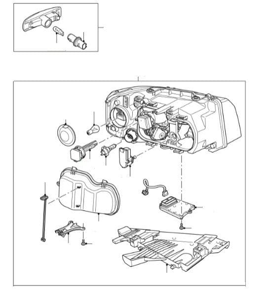 Headlamps and Indicators from VIN DH000001