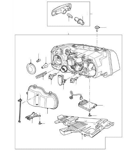 Headlamps and Indicators to VIN CH999999