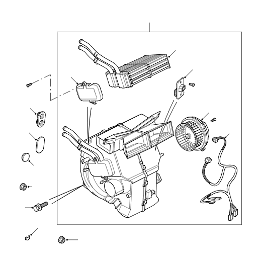 Heater & Blower to YA999999