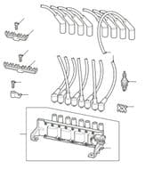 Ignition Coil, Leads & Plugs P38 To WA410481