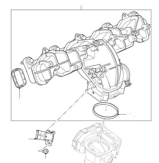 Inlet Manifold 2.2 Duratorq