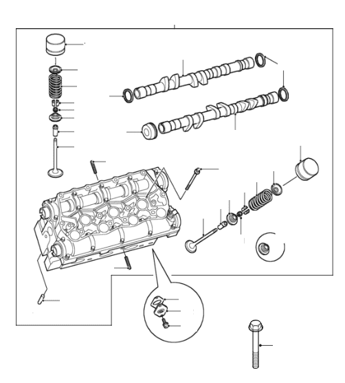 KV6 Cylinder Head & Valves