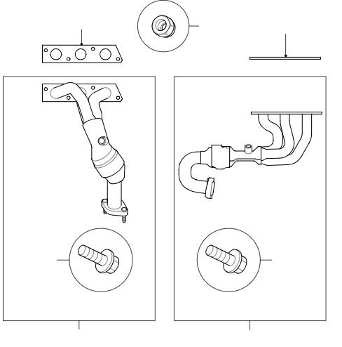 KV6 Exhaust Manifolds