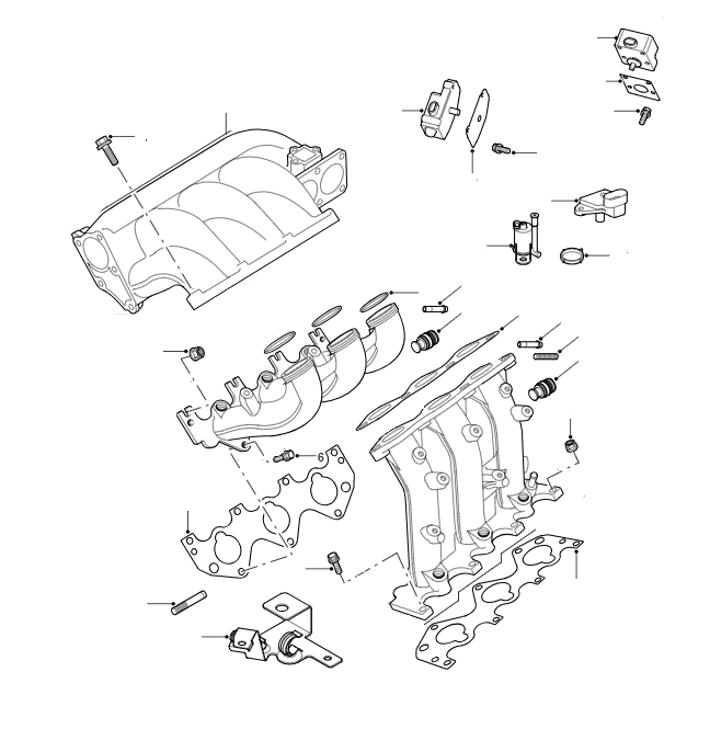 KV6 Inlet Manifold