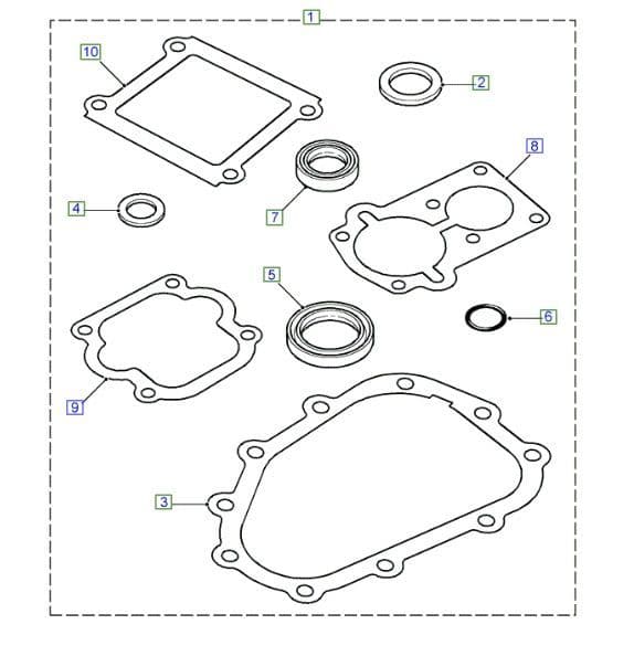 LT77 TRANSMISSION GASKETS AND SEALS